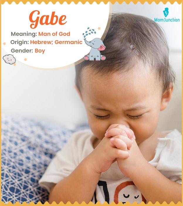 Gabe: Name Meaning, Origin, History, And Popularity_image