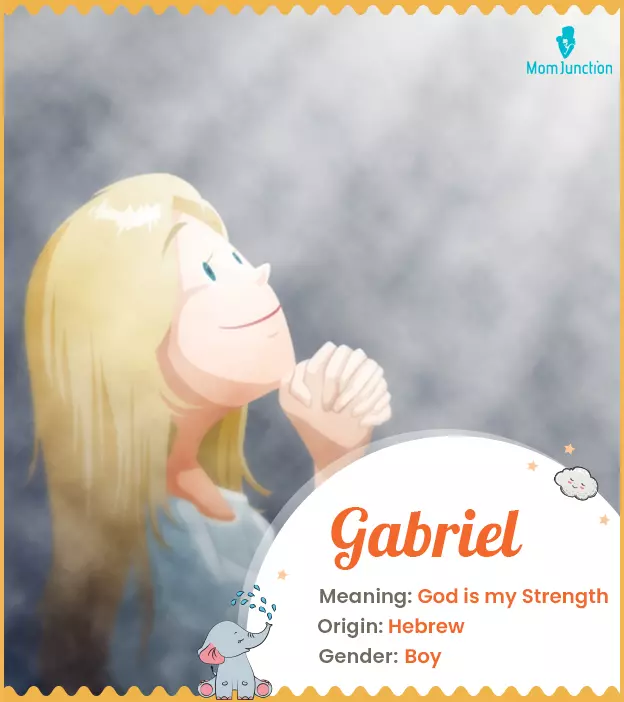 Gavriel means God is my strength