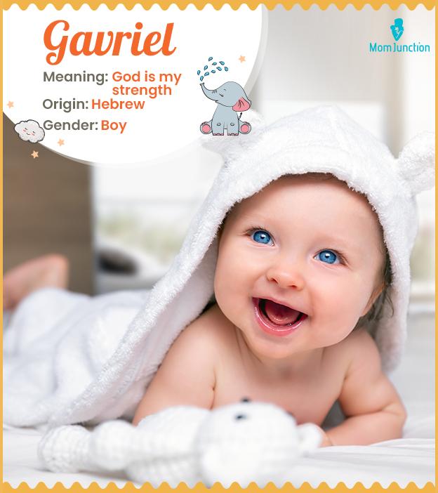 Gavriel Name Meaning, Origin, History, And Popularity_image