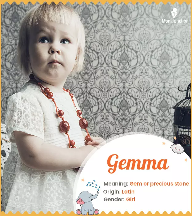 Gemma Meaning, Origin, History, And Popularity | MomJunction