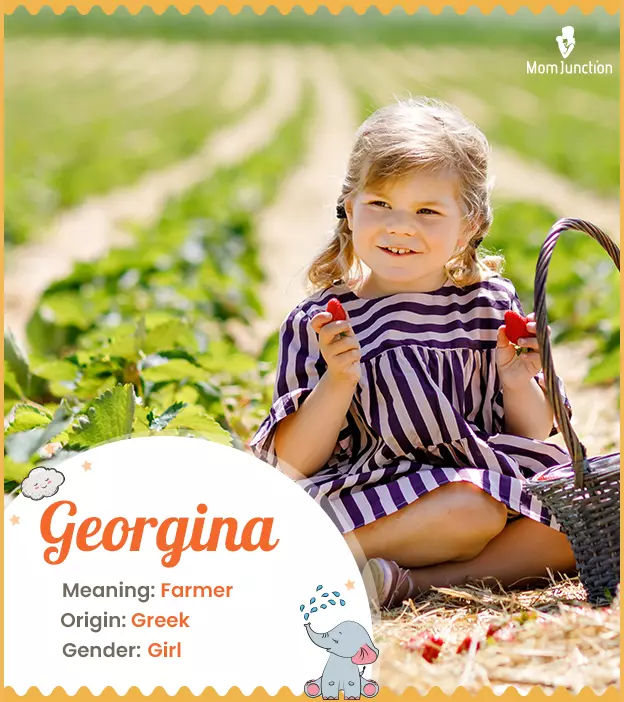 Georgina, a farmer