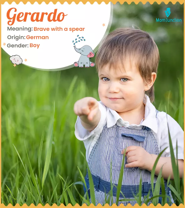 Gerardo, meaning som