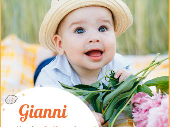 Gianni, meaning God is gracious