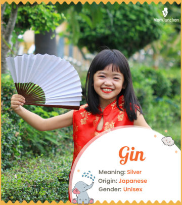 Gin, meaning silver