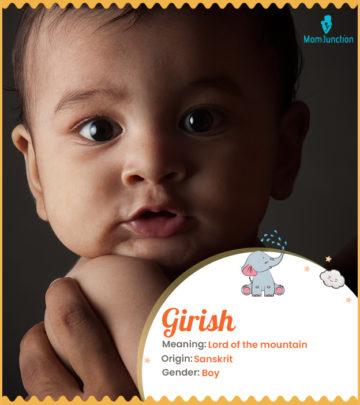 Explore Girish: Meaning, Origin & Popularity_image