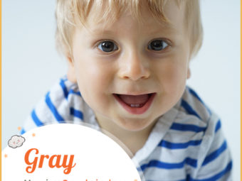 Gray, meaning gray-haired one