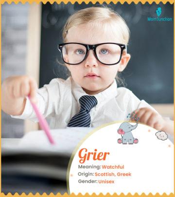 Explore Grier: Meaning, Origin & Popularity_image