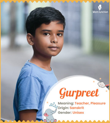 Gurpreet means teacher