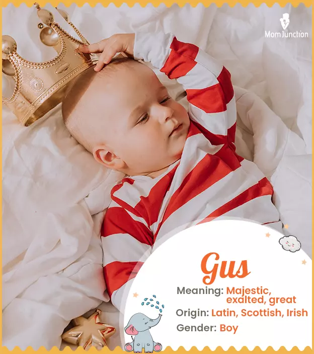 Gus: Name Meaning, Origin, History, And Popularity | MomJunction