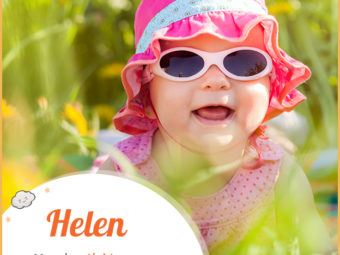 Helen, a name that means light