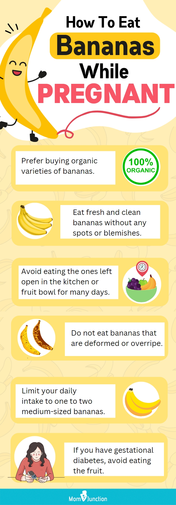 how to eat bananas while pregnant [infographic]
