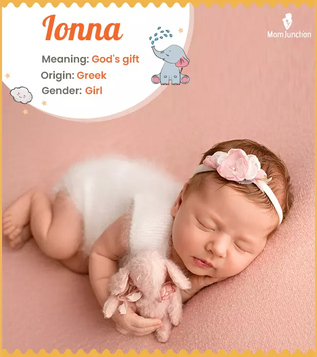 Ionna means God's gi