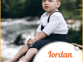 Iordan, meaning to descend or flow down