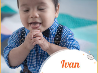 Ivan means God is gracious
