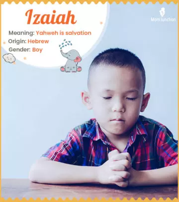 Izaiah meaning Yahweh is salvation