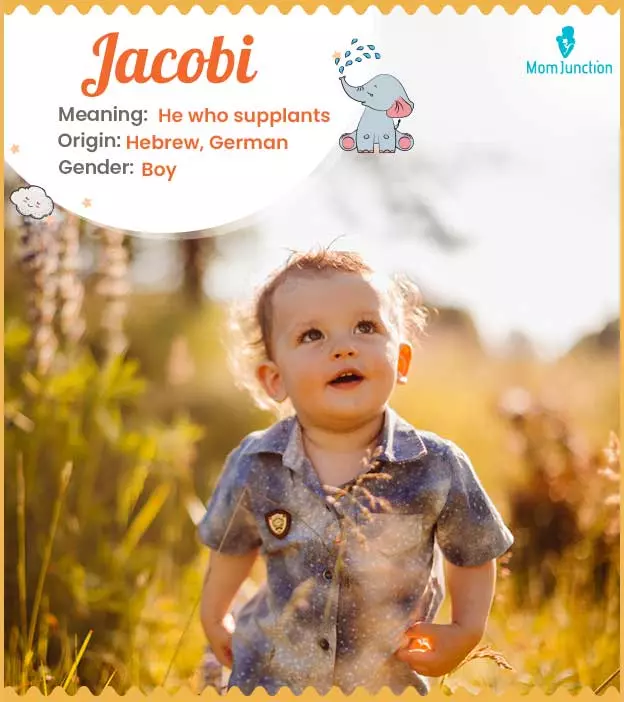 Explore Jacobi: Meaning, Origin & Popularity | MomJunction