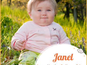 Janel, meaning God is merciful