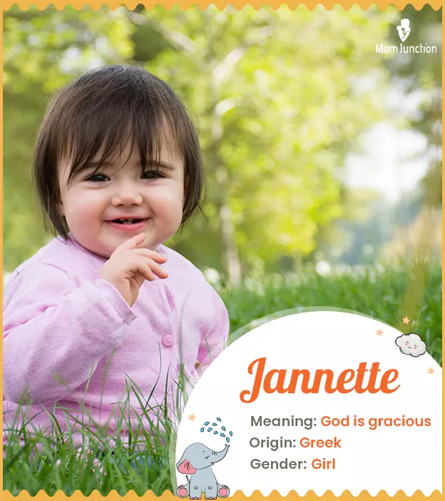 Jannette, God is gra