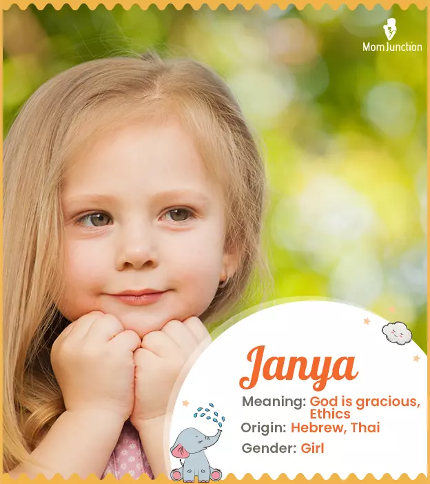 Janya means God is g