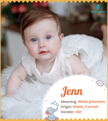 Jenn, white and bright as snow