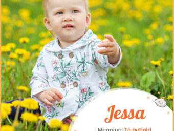 Jessa, meaning to behold or God beholds