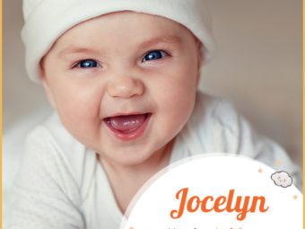 Jocelyn, a unisex name meaning joyful