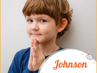 Johnson means Son of John