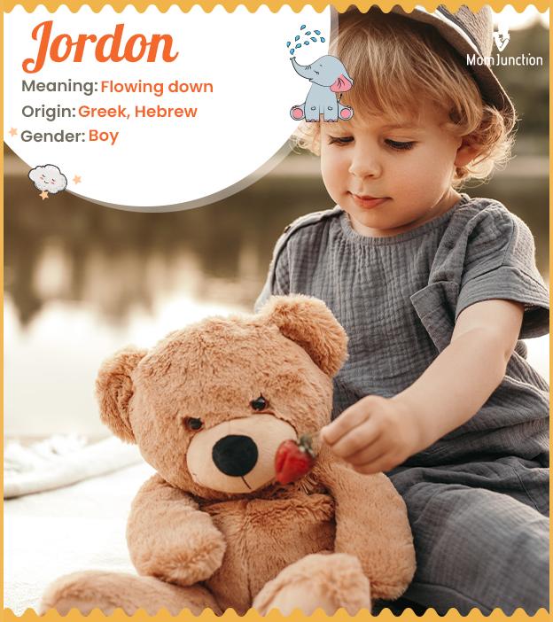 Jordon Name, Meaning, Origin, History, Popularity_image