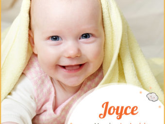 Joyce, a Latin unisex name