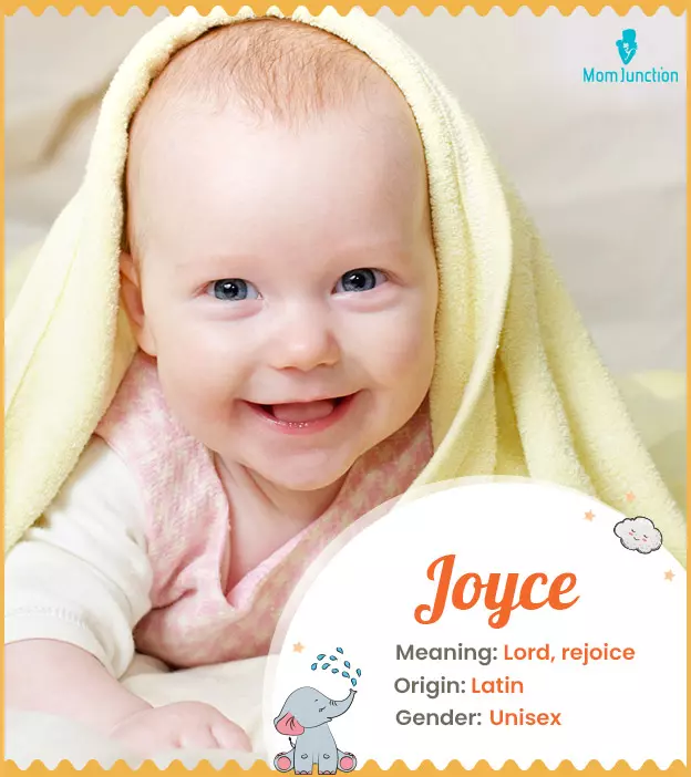 joyce: Name Meaning, Origin, History, And Popularity | MomJunction