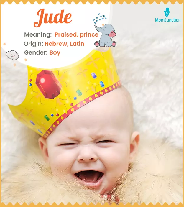 Jude Name, Meaning, Origin, History, And Popularity | MomJunction