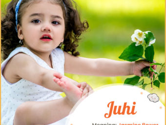 Juhi means jasmine flower