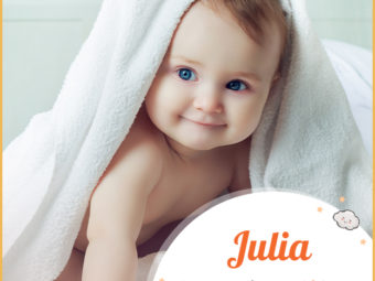 Julia means youthful