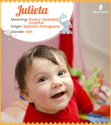 Julieta, a youthful name for girls