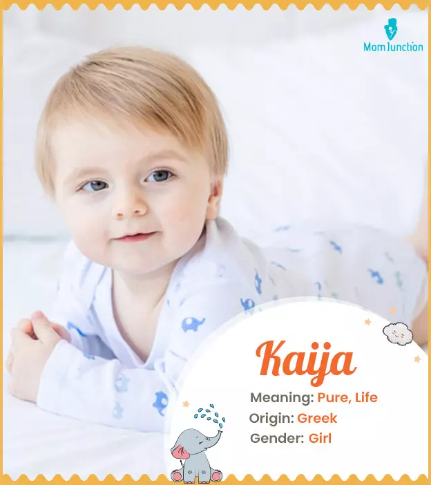 Kaija Name, Meaning, Origin, History And Popularity | MomJunction