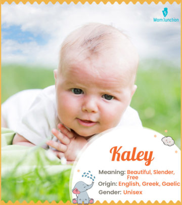 Kaley, a name with popular spelling variations