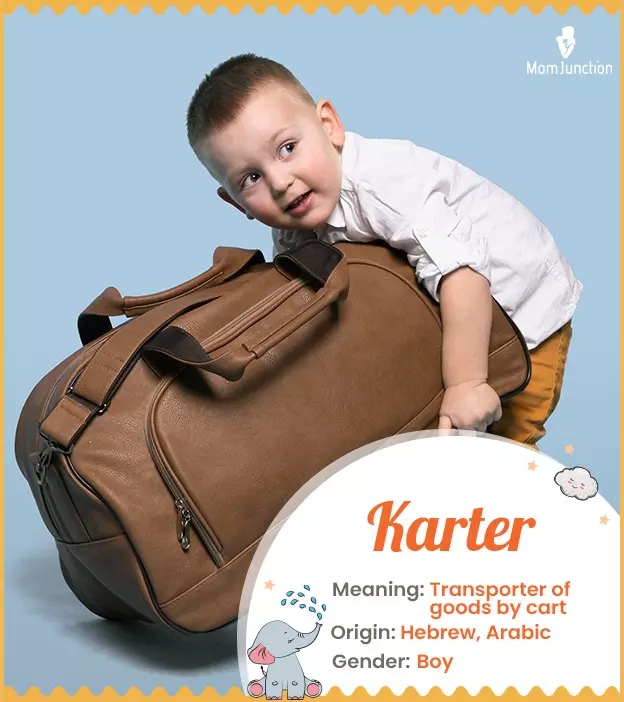 Karter, a transporte