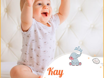 Kay, a name for girls meaning happy or fiery