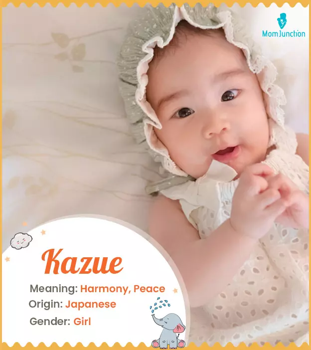 kazue: Name Meaning, Origin, History, And Popularity | MomJunction