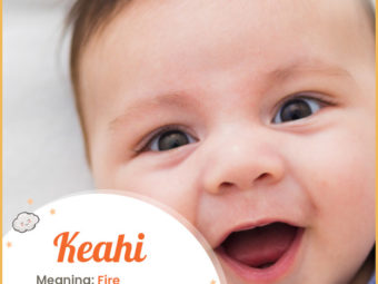Keahi, a fiery unisex name