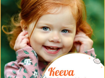 Keeva means beloved, gentle