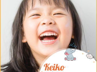 Keiko, the happy child