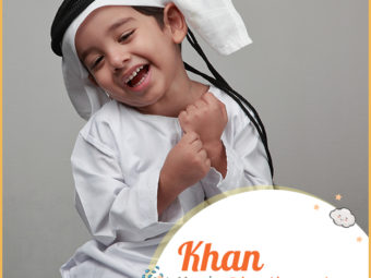 Khan means prince, king or ruler
