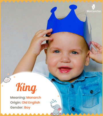 King meaning monarch