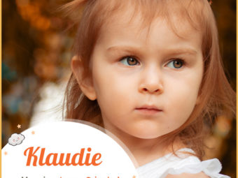 Klaudie, a name of Latin origin