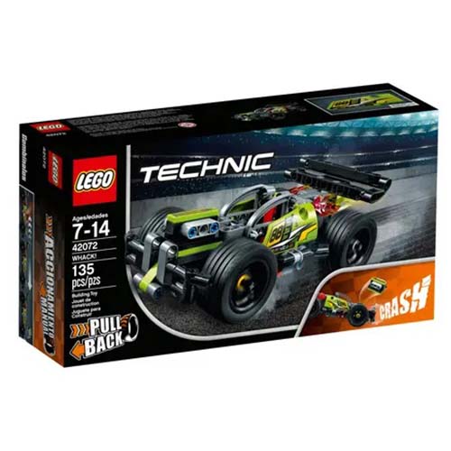 LEGO Technic 42072 Building Kit With Pull Back Toy Stunt Car