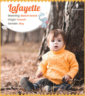 Lafayette, meaning beech forest