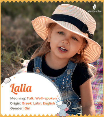 Lalia, the well spoken