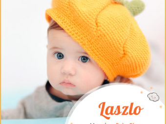 Laszlo means rule or glory