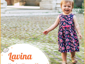 Lavina means woman of Rome